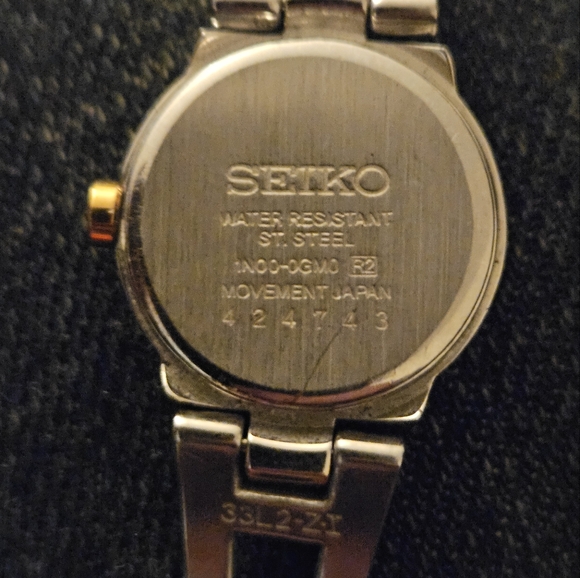 Seiko Silver and Gold Watch main image 0